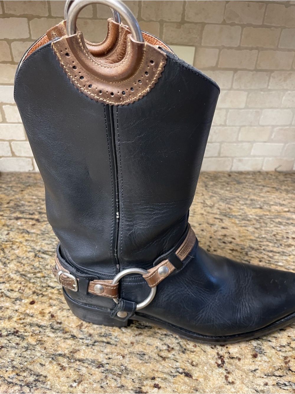Men’s Vintage Biker Boots